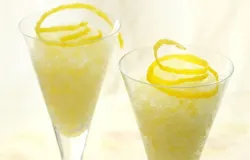 Granita de limón